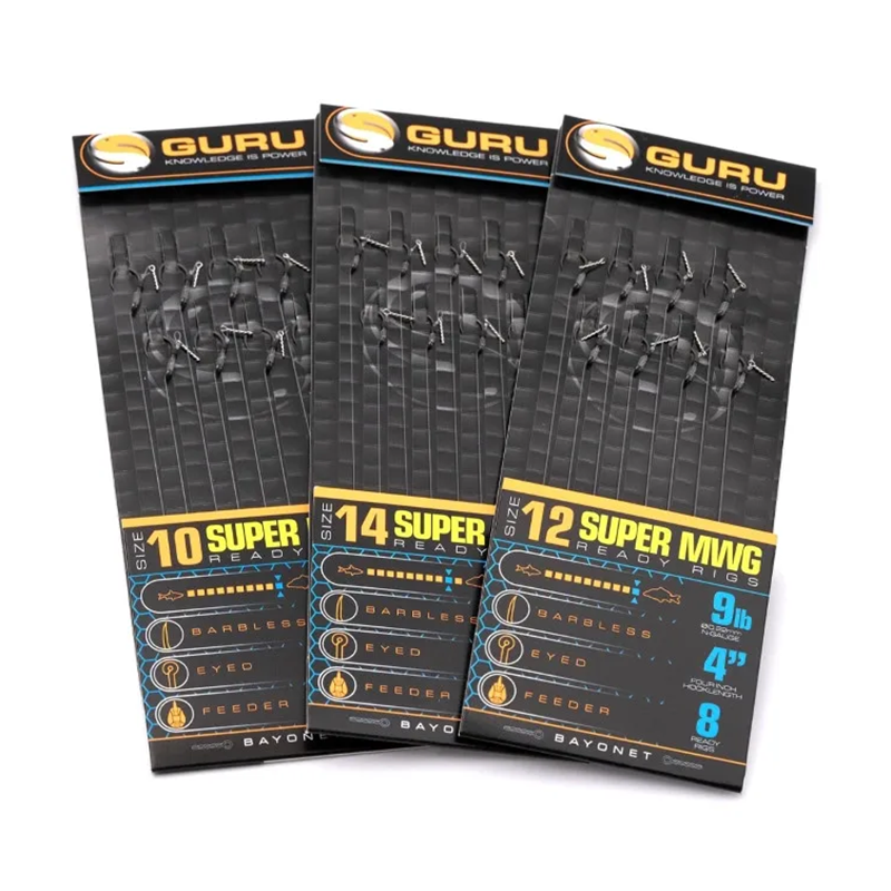 GURU SUPER MWG BAYONETS ELŐKÖTÖTT 12 - 0,22MM