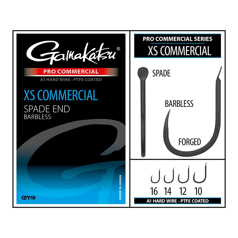 GAMAKATSU PRO-C XS COMMERCIAL SPADE A1 PTFE BL #10