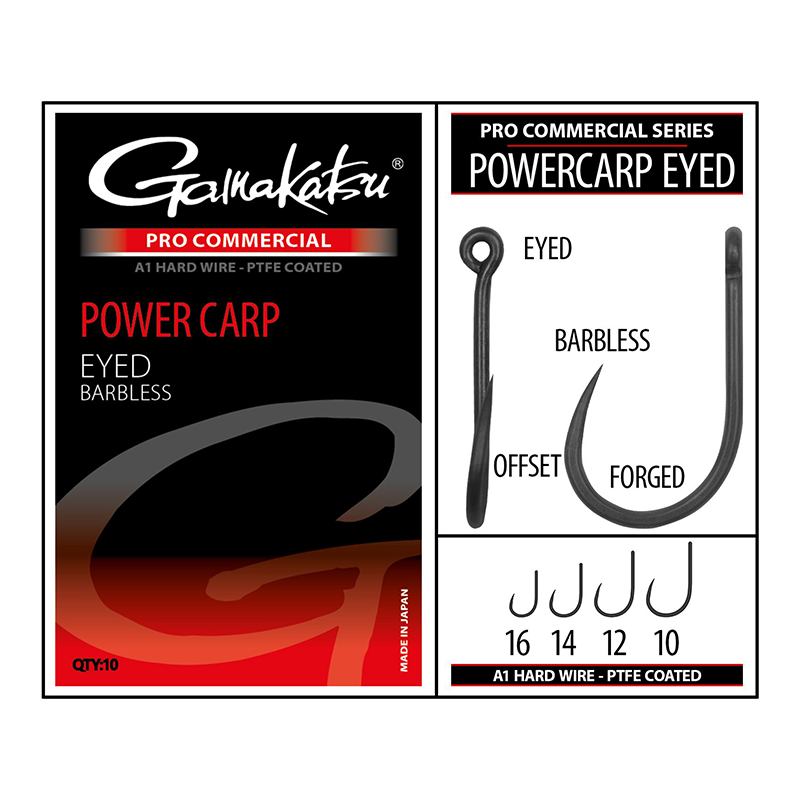 GAMAKATSU PRO-C POWERCARP EYED A1 PTFE BL #10