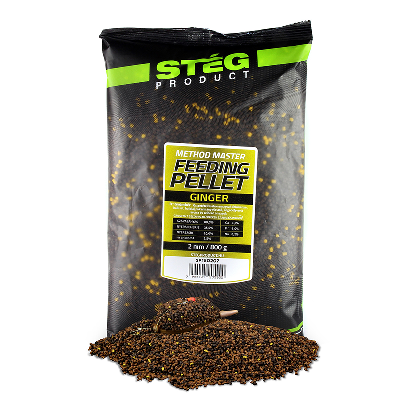 STÉG FEEDING PELLET 2MM GINGER 800G