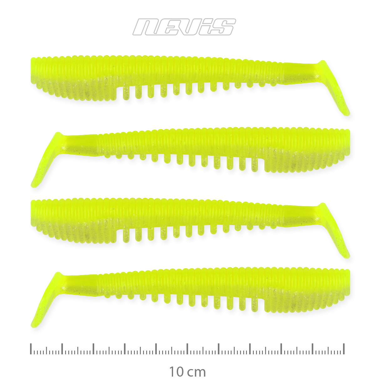 NEVIS IMPULSE SHAD 10CM 4DB/CS. (9721-144)