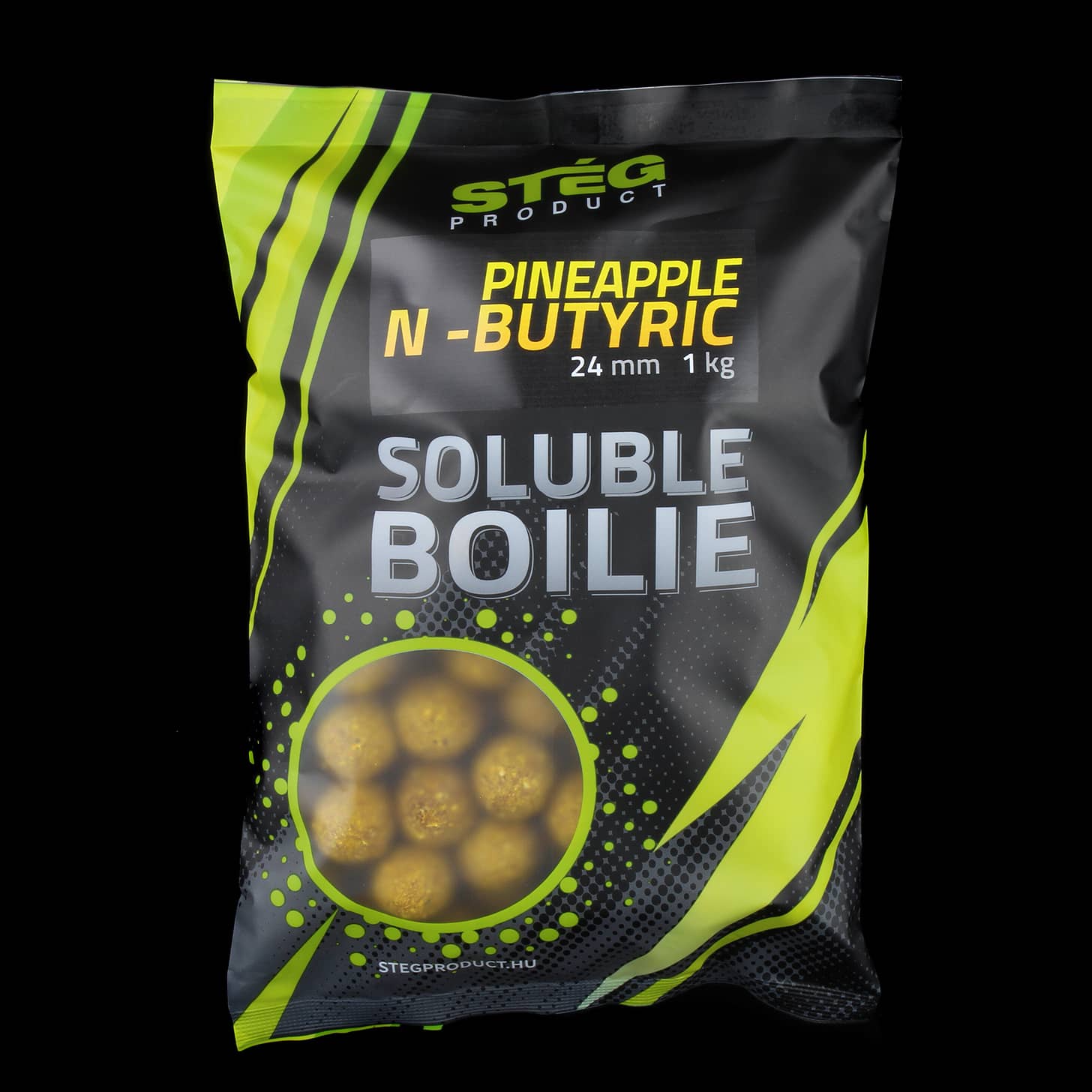 STÉG PRODUCT SOLUBLE BOILIE 24 MM ANANÁSZ-VAJSAV 1 KG