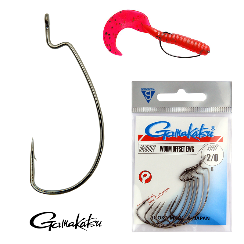 GAMAKATSU WORM OFFSET 3/0