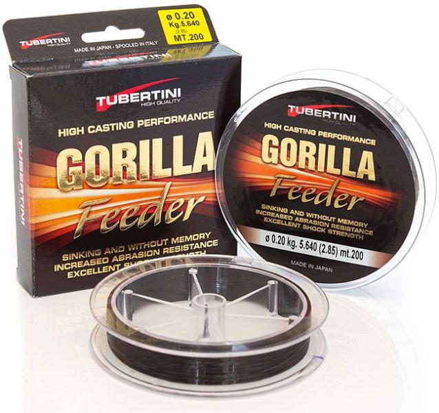 TUBERTINI GORILLA FEEDER 200M 0,18MM