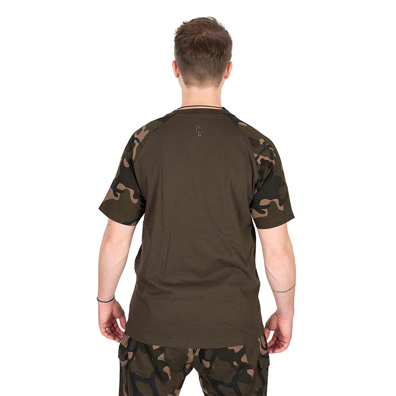 FOX KHAKI CAMO OUTLINE  T-SHIRT XXXL