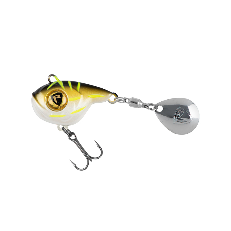 FOX RAGE BIG EYE SPIN TAIL 26GR 7,5CM BLACK & GOLD