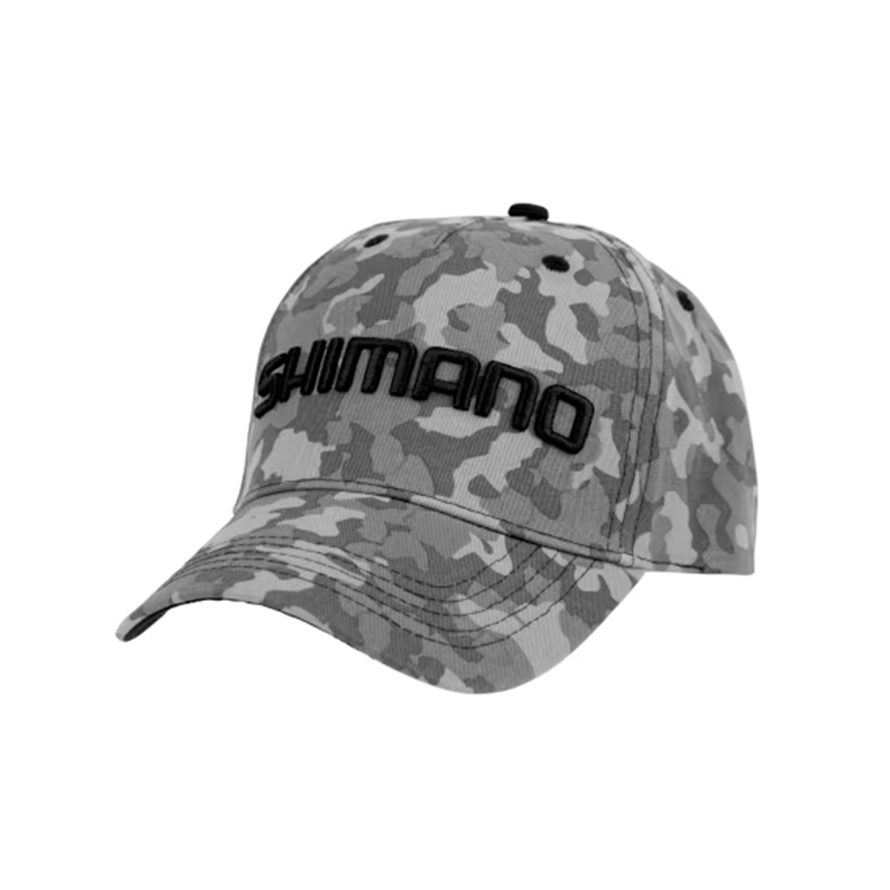 SHIMANO CAP GREY CAMO