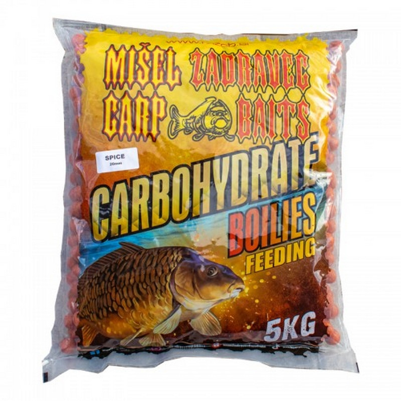 ZADRAVEC CARBOHYDRATE BOJLI SPICE 20MM 5KG ZADRAVEC CARBOHYDRATE BOJLI SPICE 20MM 5KG