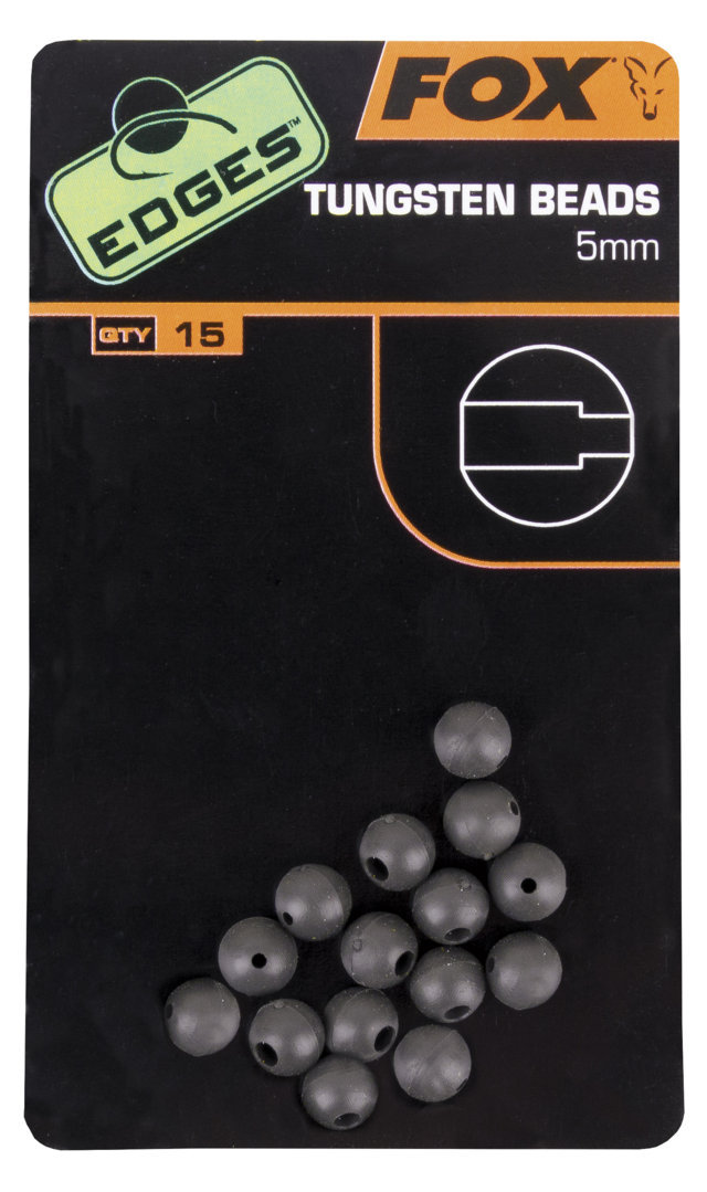 FOX EDGES 5MM TUNGSTEN BEADS