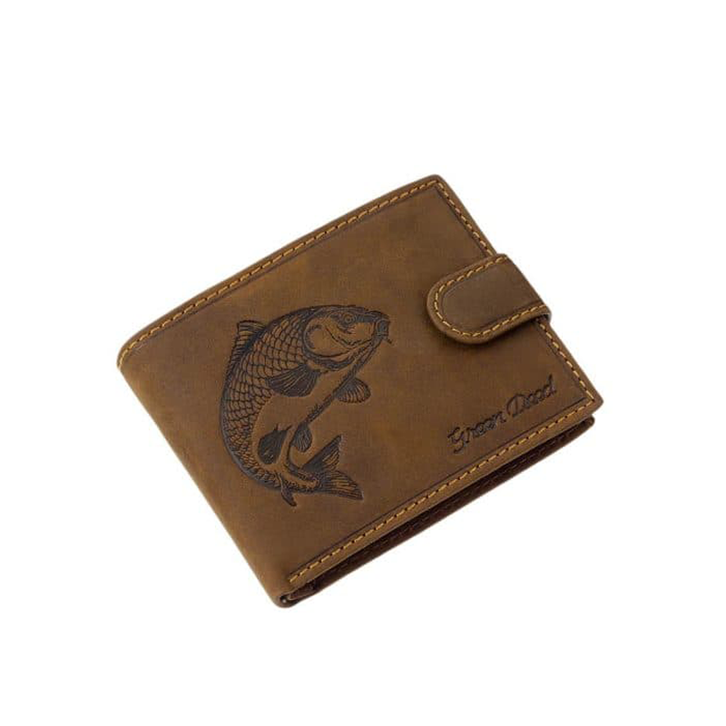 HALAS PÉNZTÁRCA BŐR PONTY TPO09/T