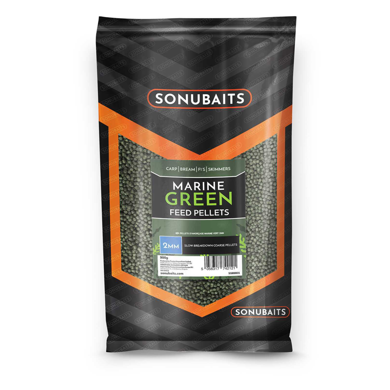 SONUBAITS MARINE GREEN FEED PELLETS 900G 2MM