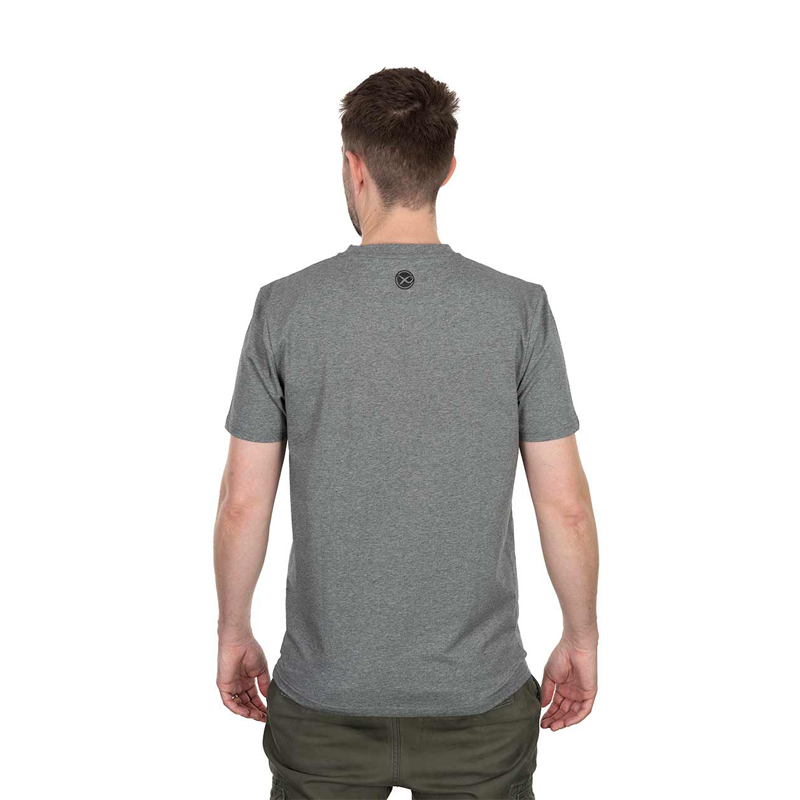 FOX MATRIX HEX PRINT T-SHIRT GREY - XL
