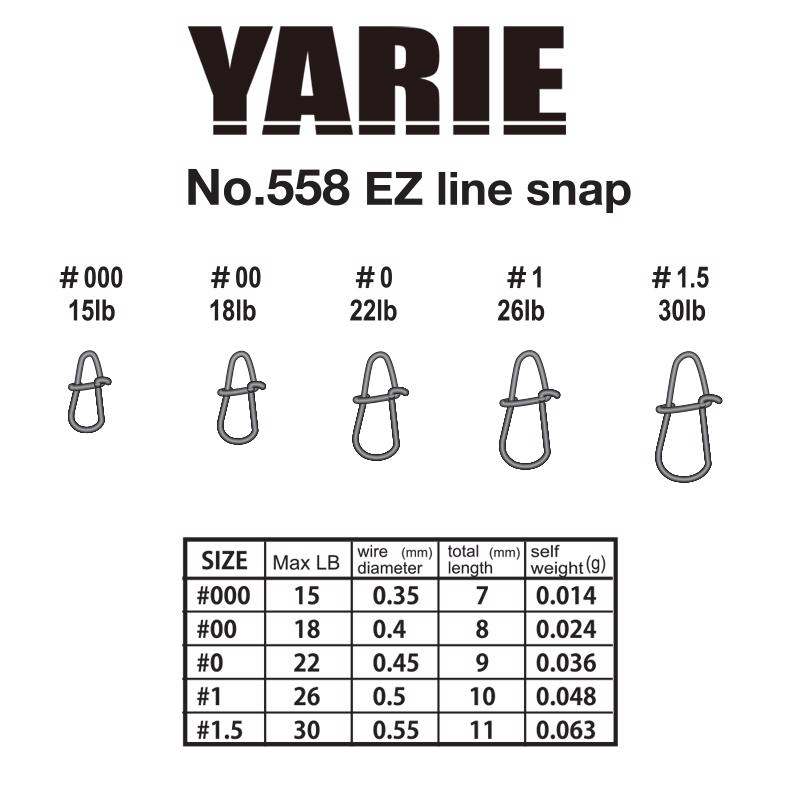 YARIE 558 EZ LINE SNAP 26LB 1