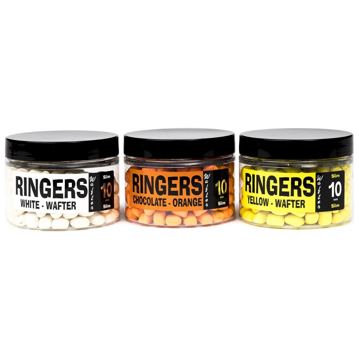 RINGERS CHOCOLATE YELLOW WAFTERS SLIM 10MM