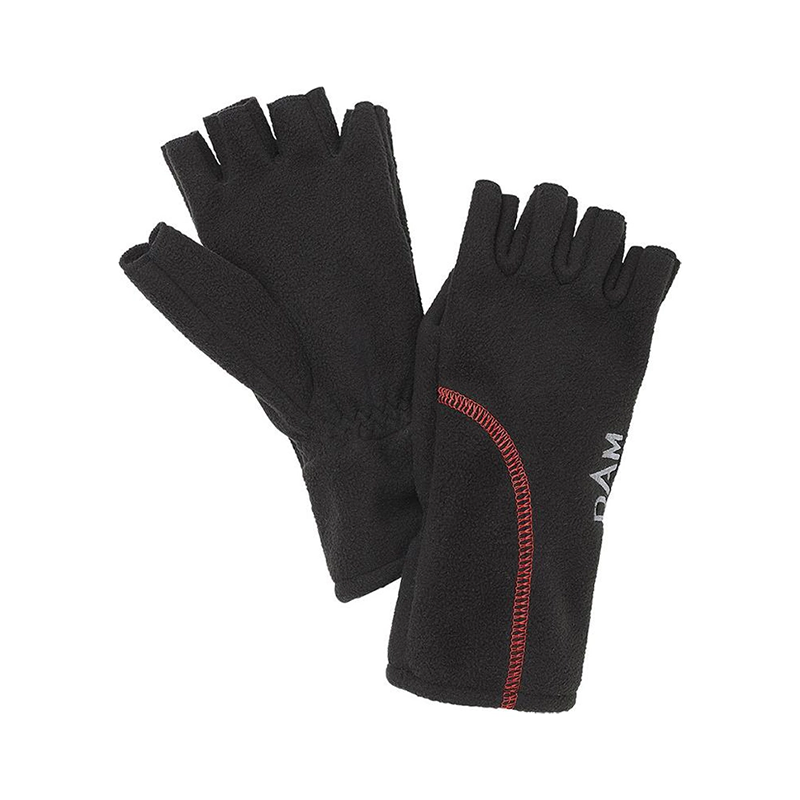 DAM WINDPROOF HALF FINGER L BLACK