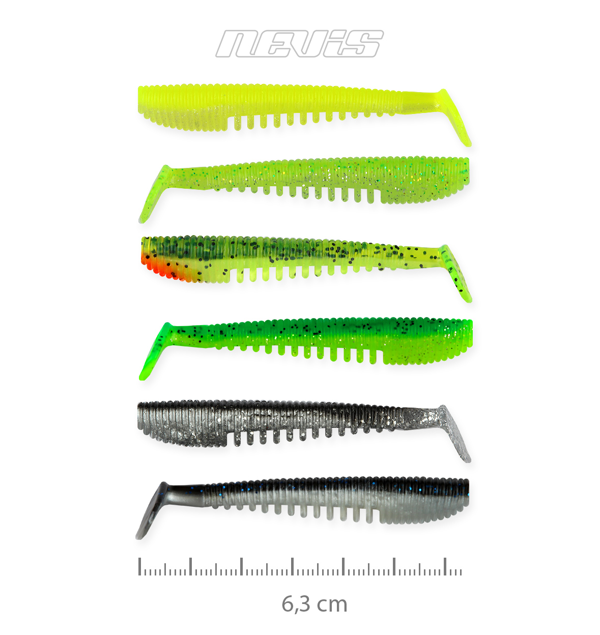 NEVIS IMPULSE SHAD 6,3CM 6DB/CS.5 SZÍN (9721-698)