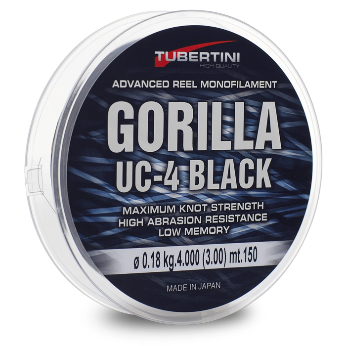 TUBERTINI GORILLA UC-4 BLACK 150M 0,20MM