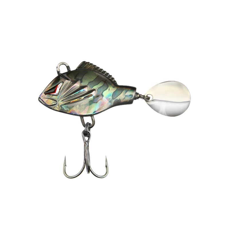 REIVA JIGGING SPINNER 21gr CHROME BLEAK