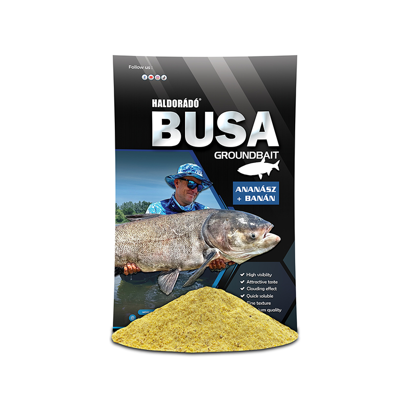 HALDORÁDÓ BUSA 1KG - ANANÁSZ + BANÁN 