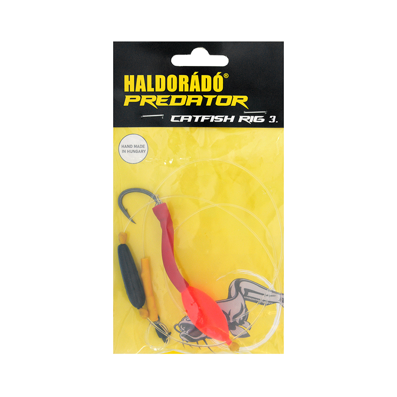 HALDORÁDÓ CATFISH RIG 3 - PUHA TESTŰ POP-UP SZERELÉK
