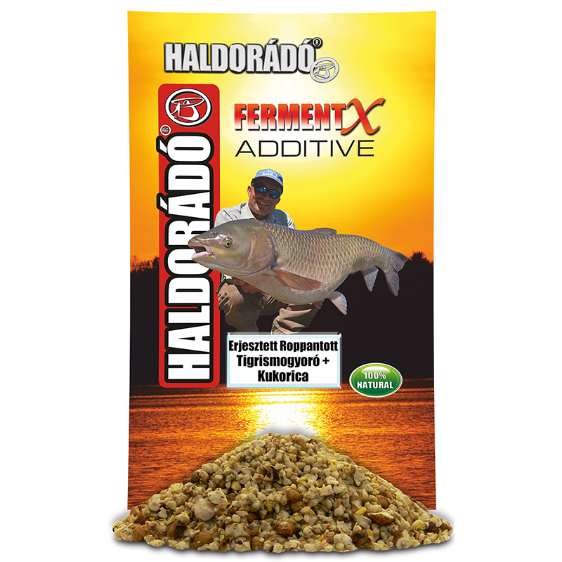 xHALDORÁDÓ FERMENTX ADDITIVE - ERJESZTETT ROPPANTOTT TIGRISMOGYORÓ + KUKORICA xHALDORÁDÓ FERMENTX ADDITIVE - ERJESZTETT ROPPANTOTT TIGRISMOGYORÓ + KUKORICA