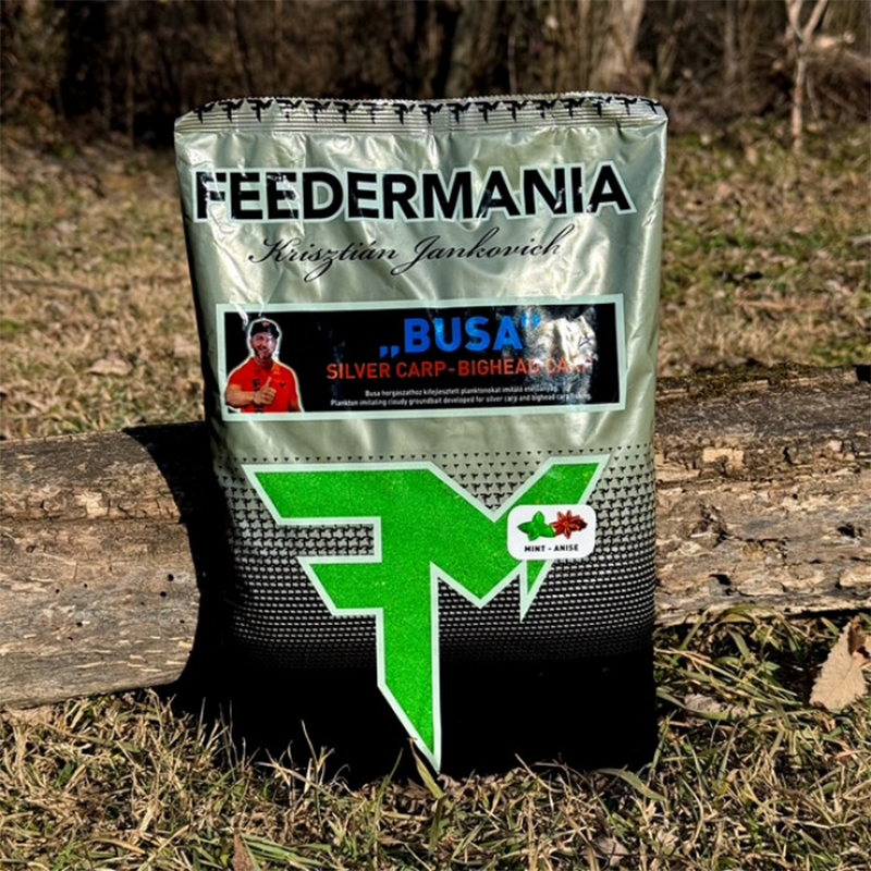 FEEDERMANIA BUSA GROUNDBAIT PRÉMIUM FENEKEZŐ MENTA-ÁNIZS 2500 GR