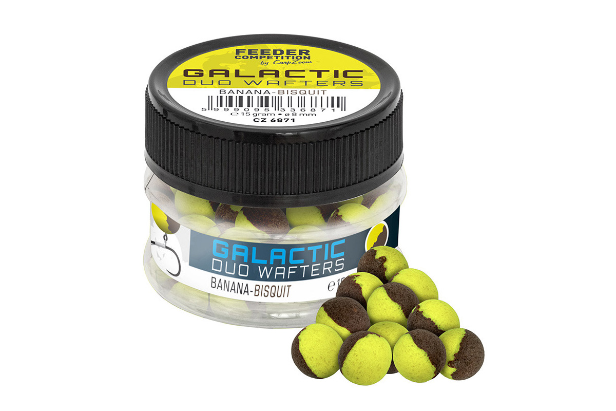 CARP ZOOM GALACTIC DUO WAFTERS 8MM BANÁN KEKSZ