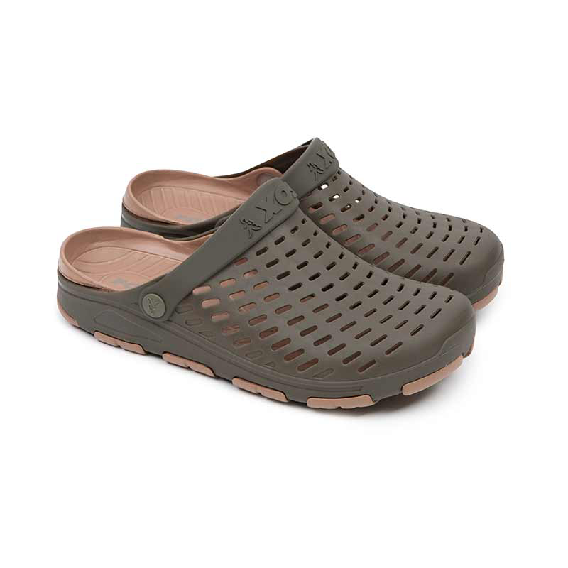 FOX KHAKI CLOGS 45