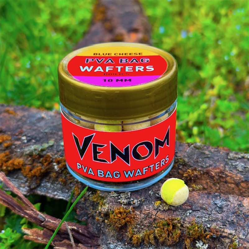 VENOM PVA BAG WAFTERS BLUE CHEESE 10MM