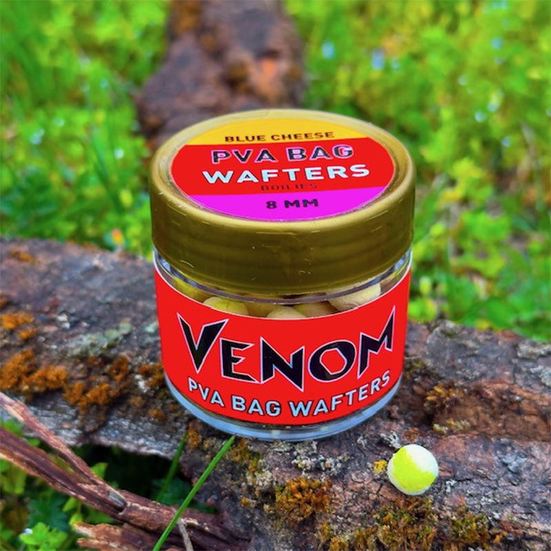 VENOM PVA BAG WAFTERS BLUE CHEESE 8MM