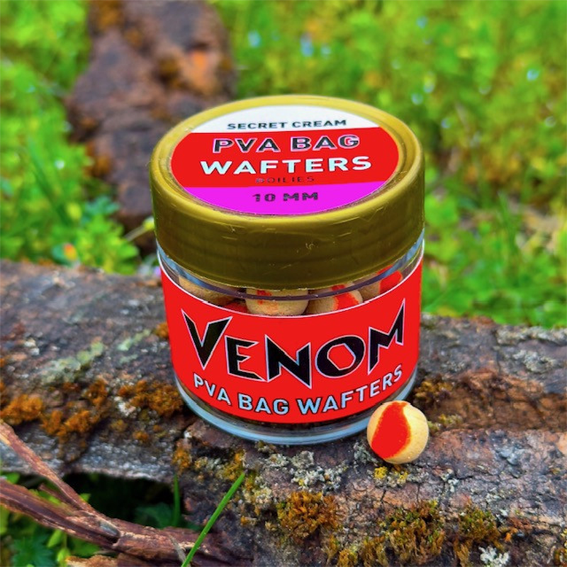 VENOM PVA BAG WAFTERS SECRET CREAM 10MM