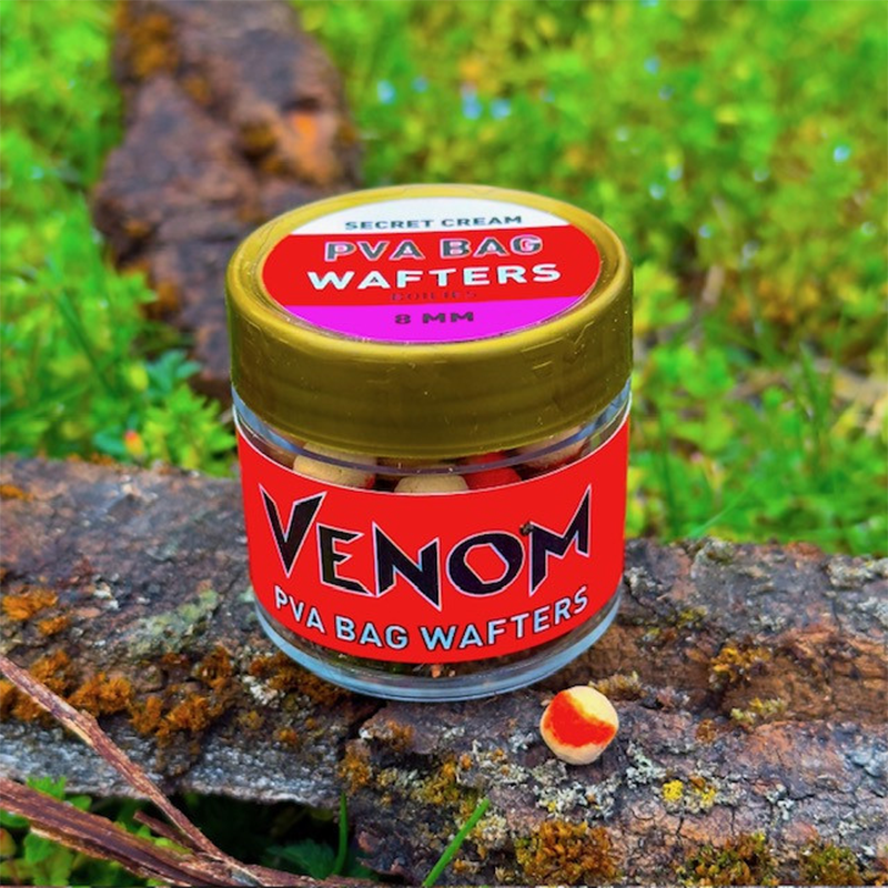 VENOM PVA BAG WAFTERS SECRET CREAM 8MM