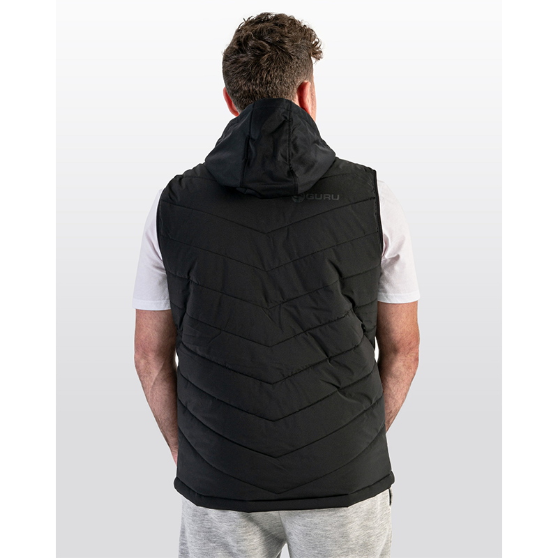 GURU HYBRID GILET BLACK - S