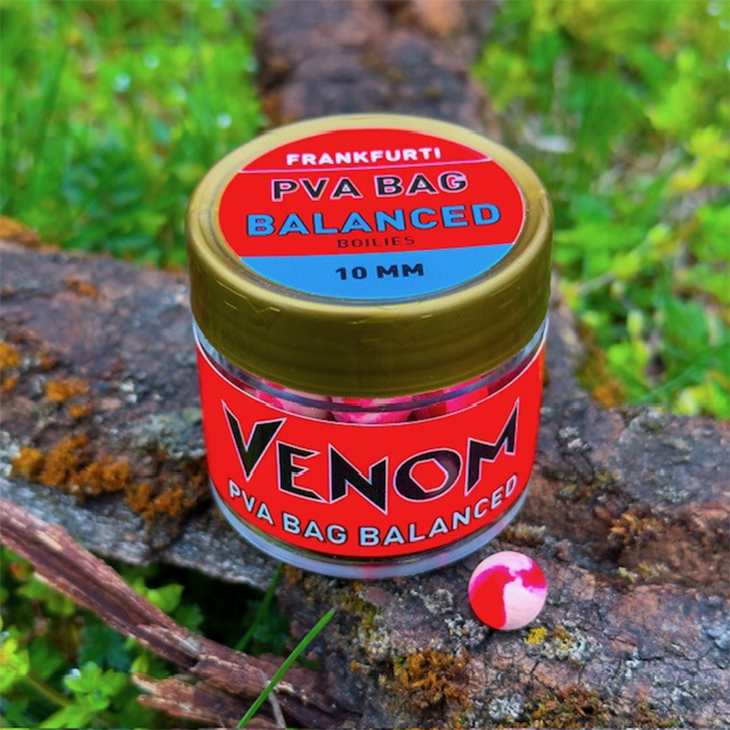 VENOM PVA BAG BALANCED FRANKFURTI 10MM