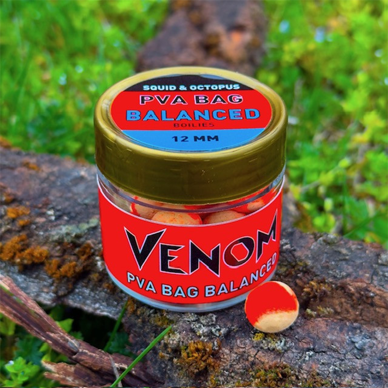 VENOM PVA BAG BALANCED SQUID & OCTOPUS 12MM