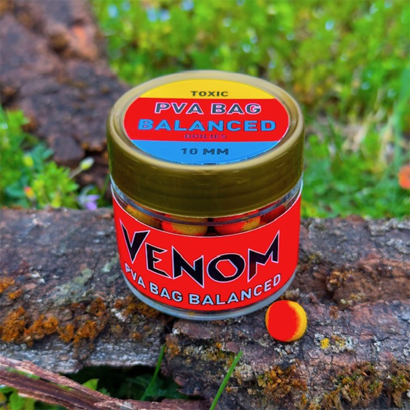 VENOM PVA BAG BALANCED TOXIC 10MM