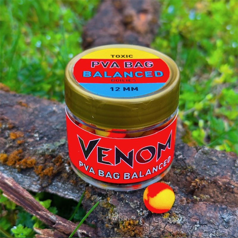VENOM PVA BAG BALANCED TOXIC 12MM