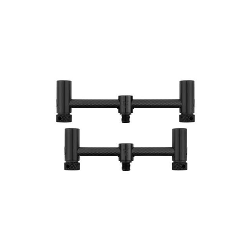 FOX BLACK LABEL CARBON ADJUSTABLE 2 ROD BUZZ BARS