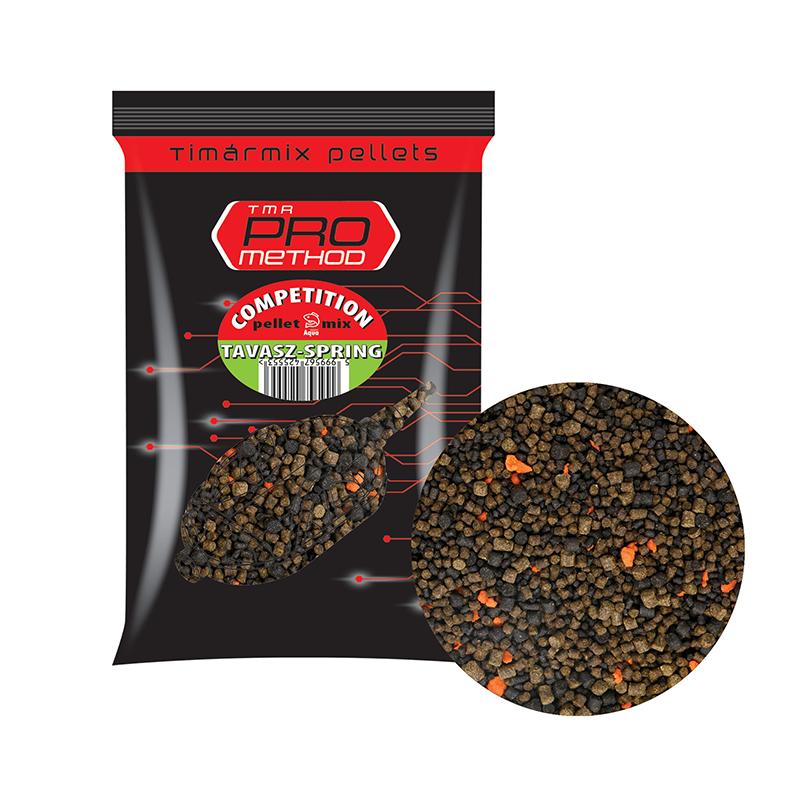 TIMÁR MIX PRO METHOD COMPETITION PELLET TAVASZ 800GR