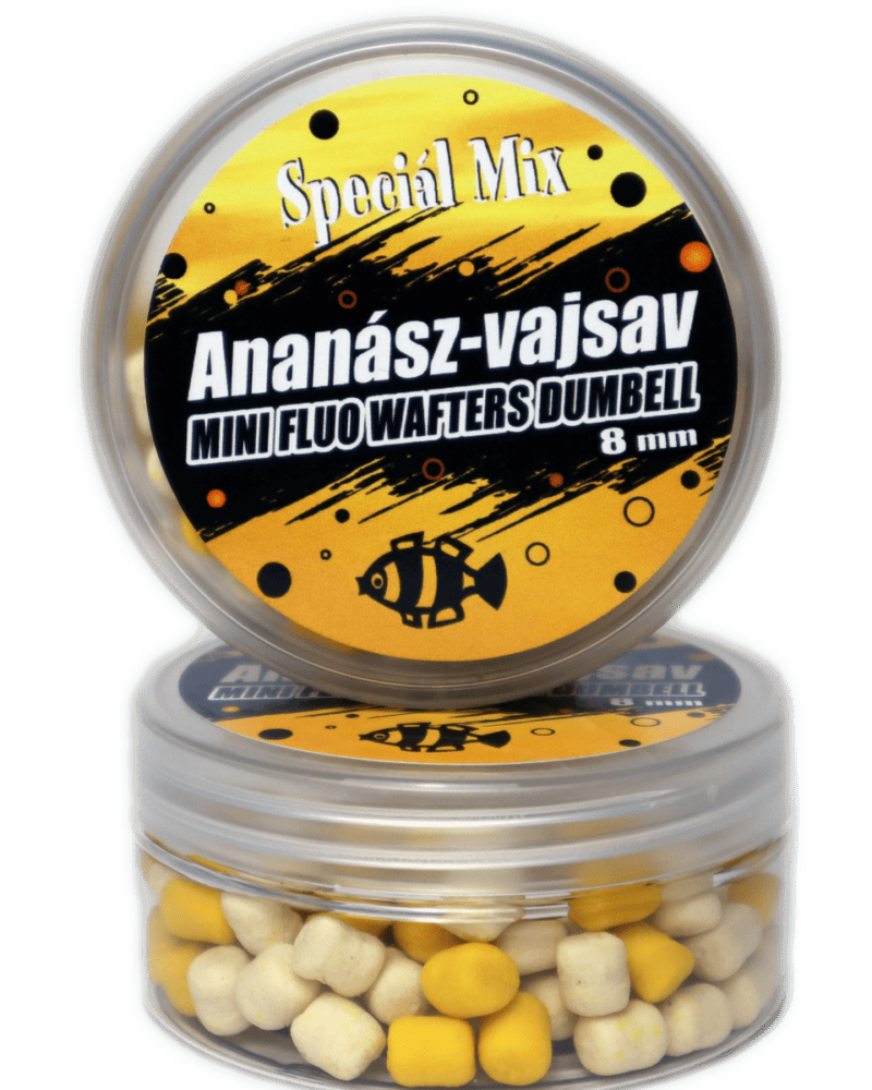 SPECIÁL MIX FLUO WAFTERS DUMBELL 8MM ANANÁSZ-VAJSAV