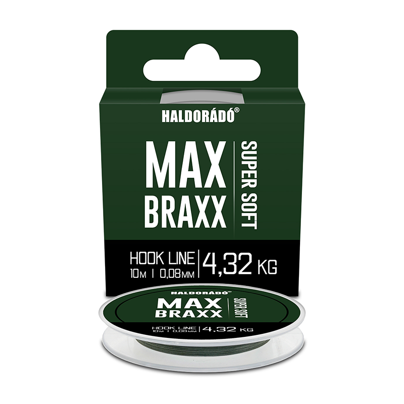 HALDORÁDÓ MAX BRAXX SUPER SOFT HOOK LINE 0,08mm