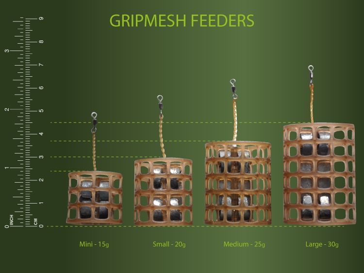 DRENNAN GRIPMESH FEEDER KOSÁR ÖSSZES