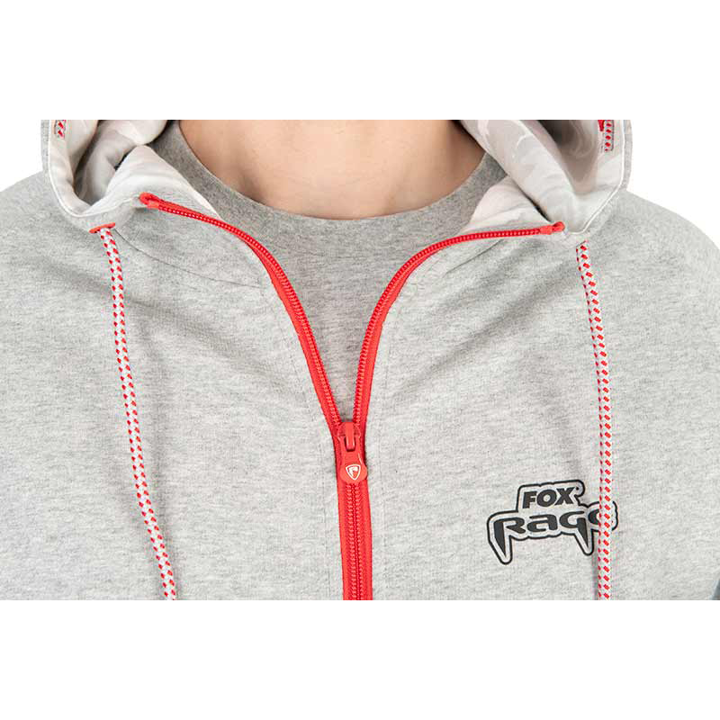 FOX RAGE VOYAGER HOODY LIGHT GREY - L