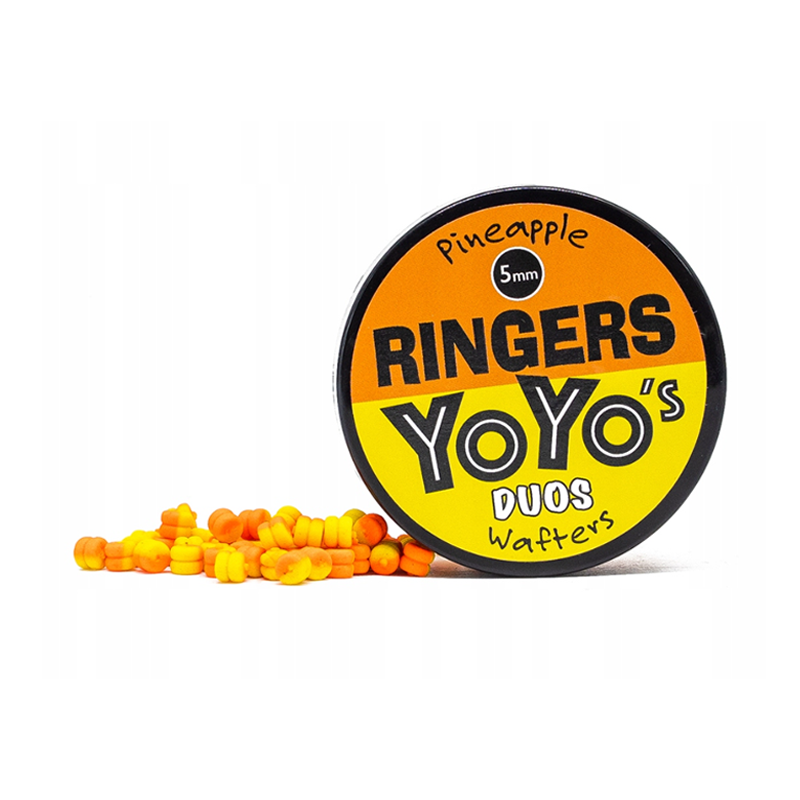 RINGERS YOYO WAFTERS ORANGE&YELLOW 5MM