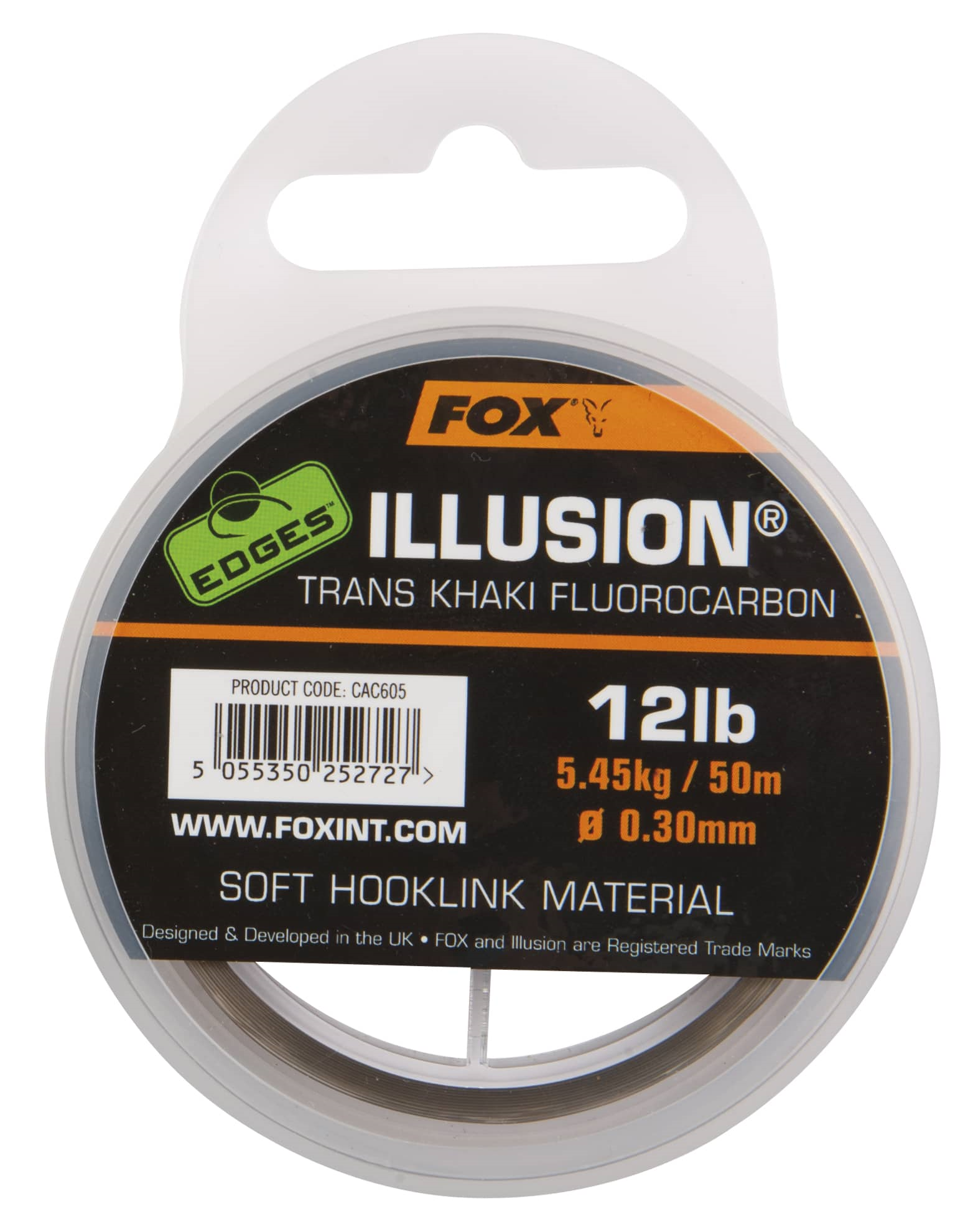 FOX EDGES ILLUSION SOFT HOOKLINK 12LB 0,30MM