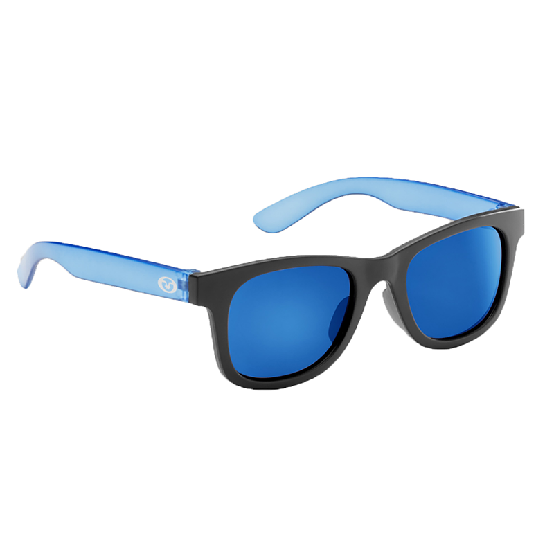 FLYING FISHERMAN SPRAY JR ANGLER MATTE BLACK-BLUE SMOKE-BLUE MIRROR