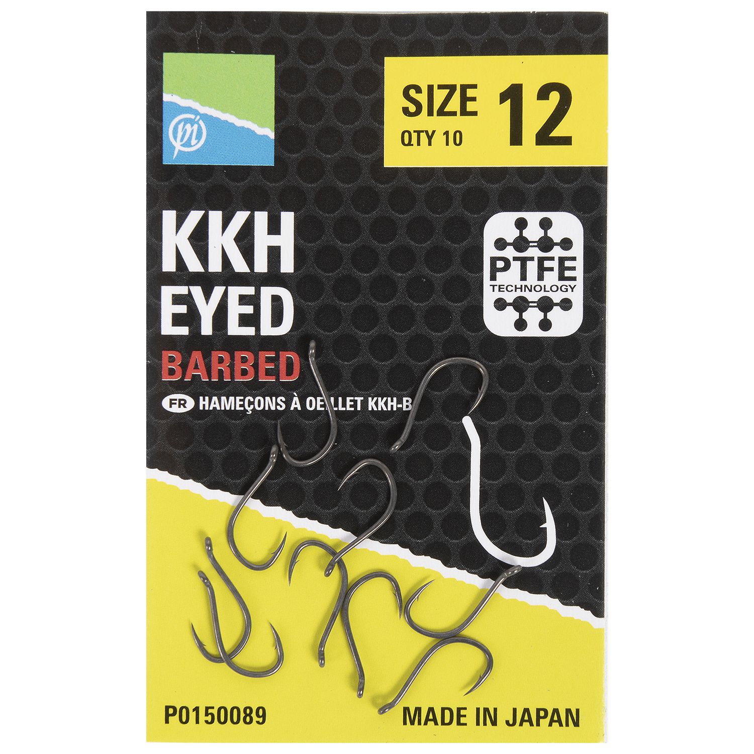 PRESTON KKH BARBED SIZE 12