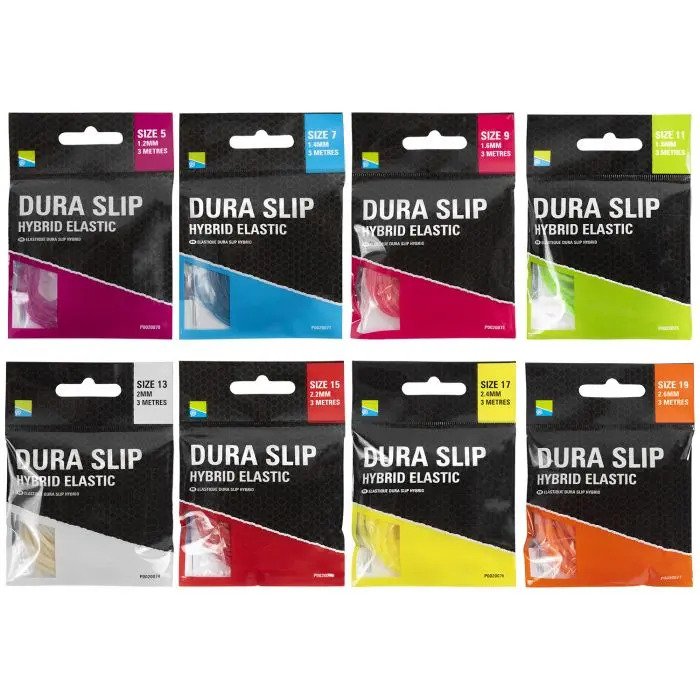 PRESTON DURA SLIP HYBRID ELASTIC 17  2,4mm