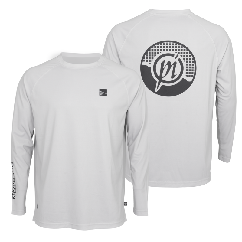 PRESTON GREY PERFORMANCE SUN SHIRT UPF-40 L