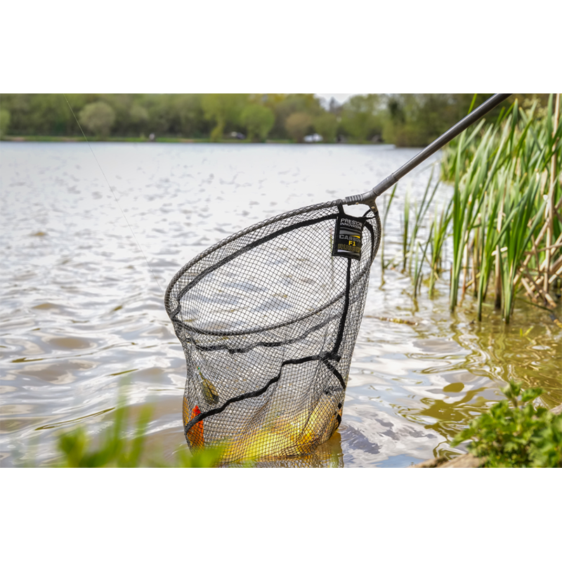 PRESTON CARBON F1 LATEX LANDING NET 16"